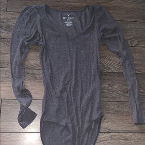 American Eagle Ribbed Bodysuit